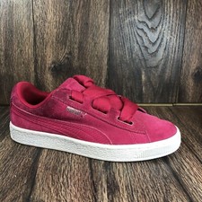 Puma Suede Classic Sneakers Pink Suede Shoes Style 364918-03 Size 5.5C Womens 7