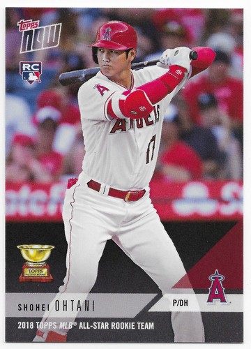 2018 Topps Now SHOHEI OHTANI MLB All-Star Rookie Team RC Cup #RC-7 PR=2,551