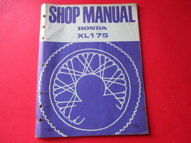 Honda shop manual