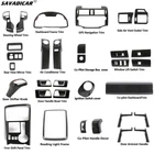 Carbon Fiber Inner Steering Wheel Dash Cover Trim for 4Runner 2010+ Accessories