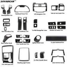 Carbon Fiber Inner Steering Wheel Dash Cover Trim for 4Runner 2010+ Accessories