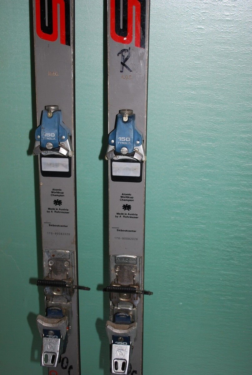 VINTAGE ATOMIC 170CM RACING SKIS | eBay