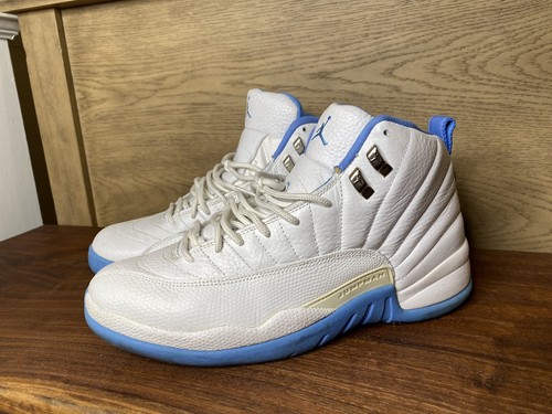 jordan 12 north carolina blue