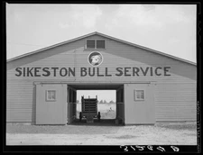 8" x 10" Photo 1938  Barn near Sikeston, Missouri