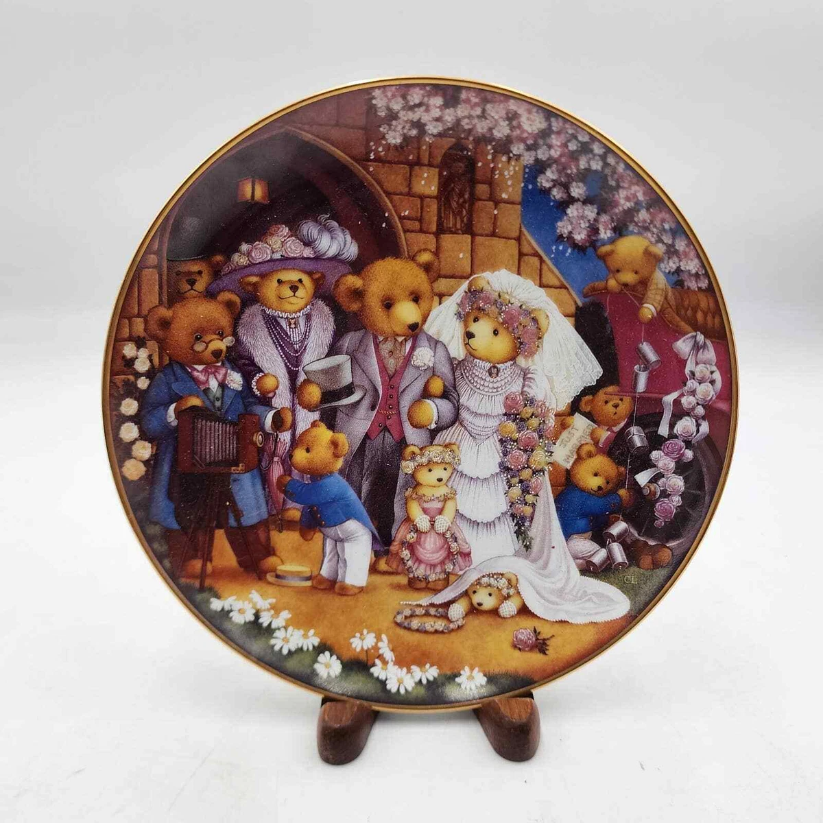 Franklin Mint Teddy Bear Plate for sale | eBay