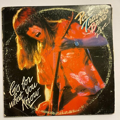Pat Travers Band    Live! Go For What You Know Vinyl, LP 1979 Polydor    PD-1-62