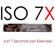 Ontel ISO 7X Isometric Workout Bar - Silver
