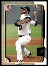 2015 Bowman Draft Picks & Prospects Bowdien Derby Oakland Athletics #141