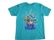 Space Jam Big Boy's Teal Blue T-Shirt - NWT