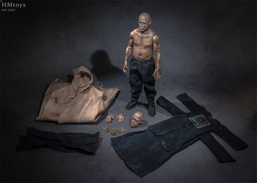 HMTOYS Rigor Mortis Richard Ng Zombie 12in Action Figure NO.F007
