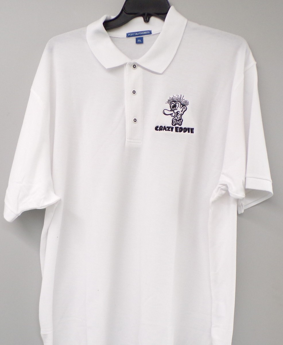 Crazy Eddie Electronics Store Mens Polo XS-6XL, LT-4XLT His Prices