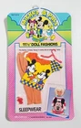 Barbie Vintage 1986 Mickey & Pals Mickey & Minnie Pajama / Sleepwear Set ☆ New
