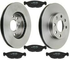 Opel Astra F Bremsen Satz Bremsscheiben + Beläge für vorne Vorderachse