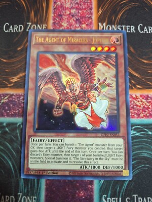 Yu-Gi-Oh! The Agent of Miracles - Jupiter GFP2-EN052 Ultra 1st Edition NM a1/