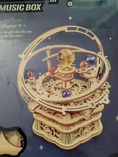ROKR Mechanical Music Box DIY  Starry Night AMK51 