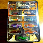 Hot Wheels Target Decades 1900-2000 Tin Set VW Drag Bus Real Riders Redline