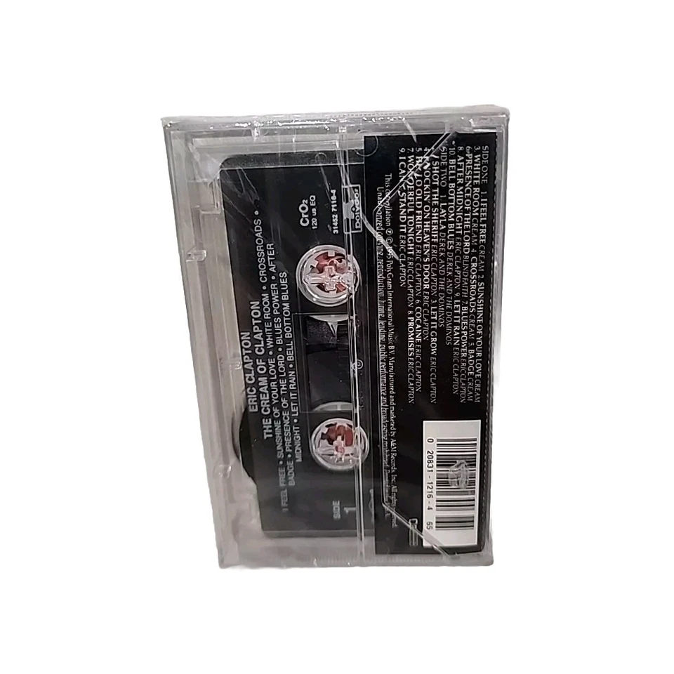 Eric Clapton - The Cream Of Clapton New And Sealed Cassette Tape 1996 - Image 3 of 3