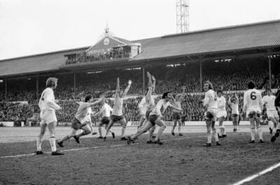 Arsenal Pat Rice, Bob McNab, John Radford, Frank McLintock, Ra- 1971 Old Photo