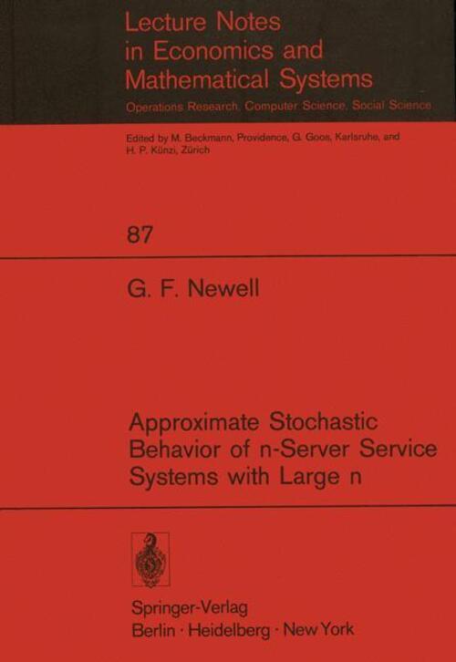 G. F. Newell | Approximate Stochastic Behavior Of N-server Service