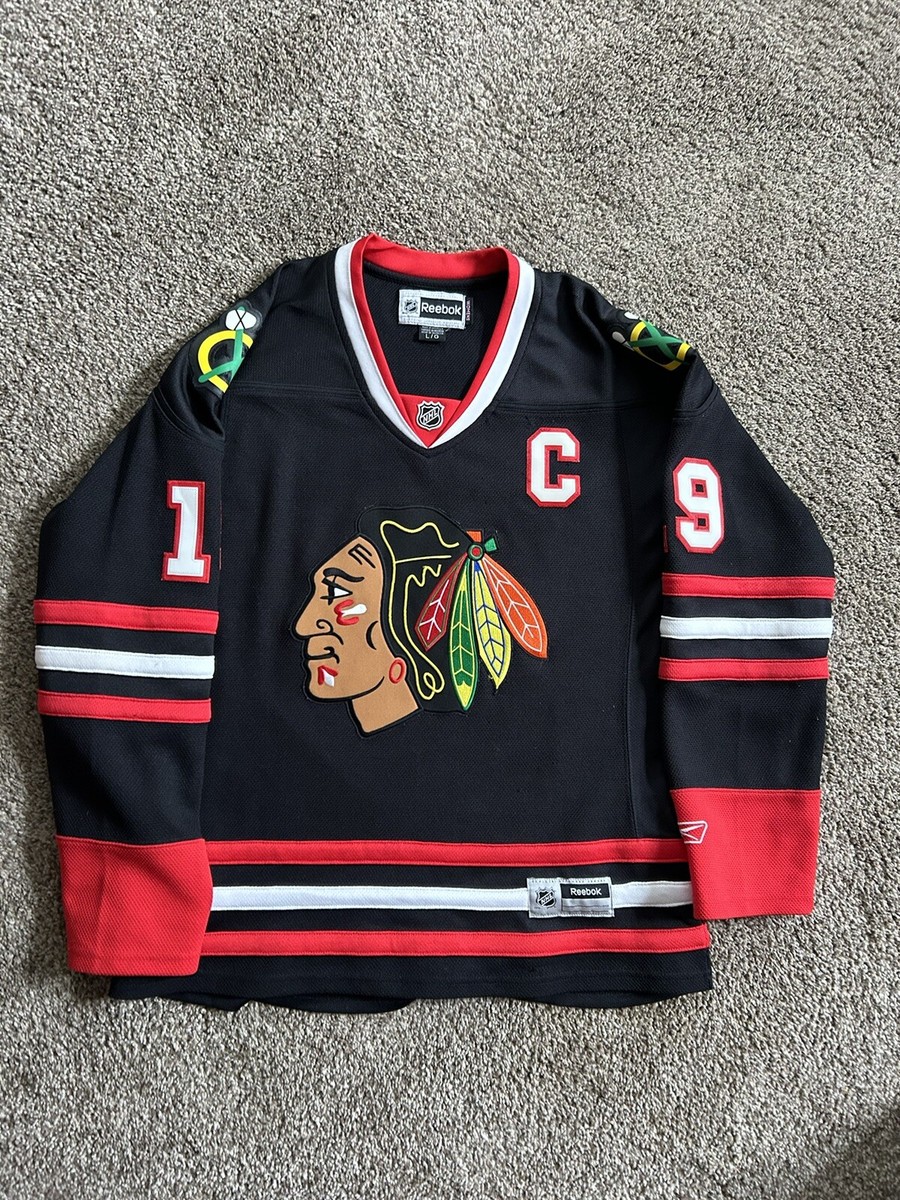 TOEWS Captain Chicago Blackhawks Youth NHL Reebok Jersey Size