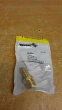 A-294 GENUINE Watts 3/8" BRASS Hose BARB x 3/8" MIP ADAPTER