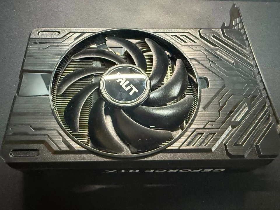 Palit GeForce RTX 4060 Ti StormX 8GB GDDR6 ITX Single Fan Graphics Card for SFF - Image 2 of 4