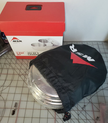 NEW MSR ALPINE 2 POT COOKSET