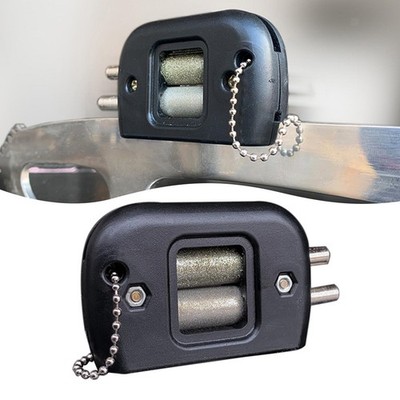 Handheld Ice Skate Edge Blade Sharpener Schärfen Werkzeug Eiskunstlauf Schnell
