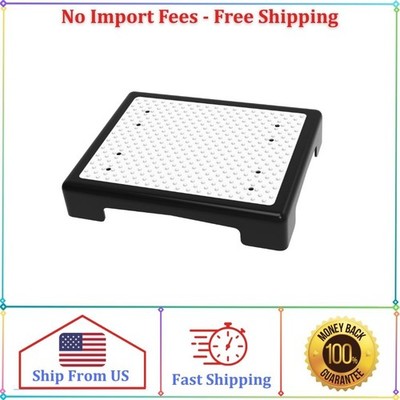 Bluestone Platform Step Stool with Slip-Resistant Top and 250lb Capacity
