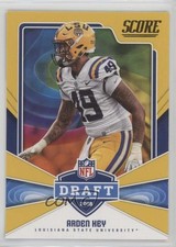 2018 Score NFL Draft Gold Arden Key #9 o6n