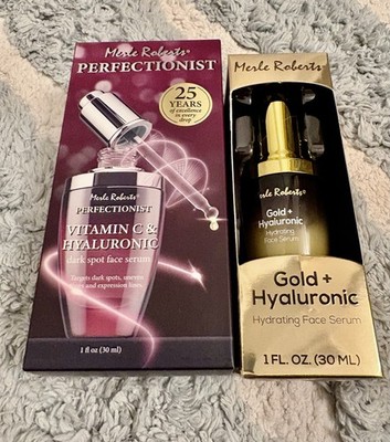  Merle Roberts  Perfectionist: Vitamin C & Hyaluronic Acid Face Serum NEW