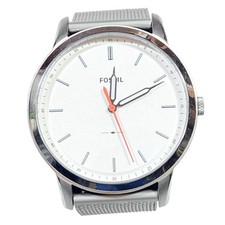 Fossil The Minimalist Watch Stainless Mesh Band FS5359 44mm New Battery
