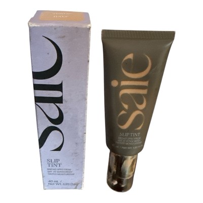 SAIE TINTED MOISTURIZER Slip Tint Three Half SPF 35 1.35oz Exp 12/25