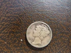 1919 D Mercury Dime. VG