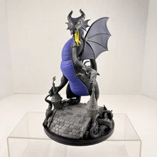 Quantum Mechanix Disney Maleficent Dragon Q-Fig Max Elite Diorama