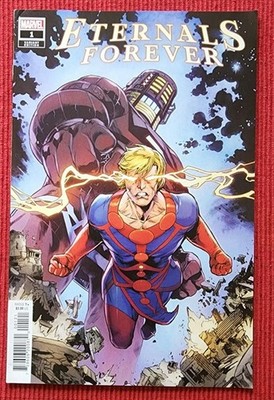 ETERNALS: Forever #1 B (2021 MARVEL Comics) FN 