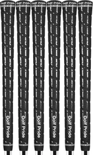 Golf Pride Tour Wrap 2G Golf Grip Midsize Black - Set of 6 - High Tack