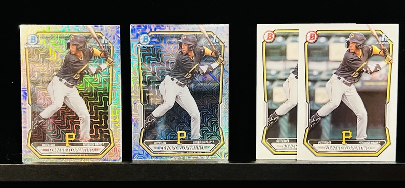 Edward Florentino 1st Bowman 🔥 Mojo Lot Pirates 