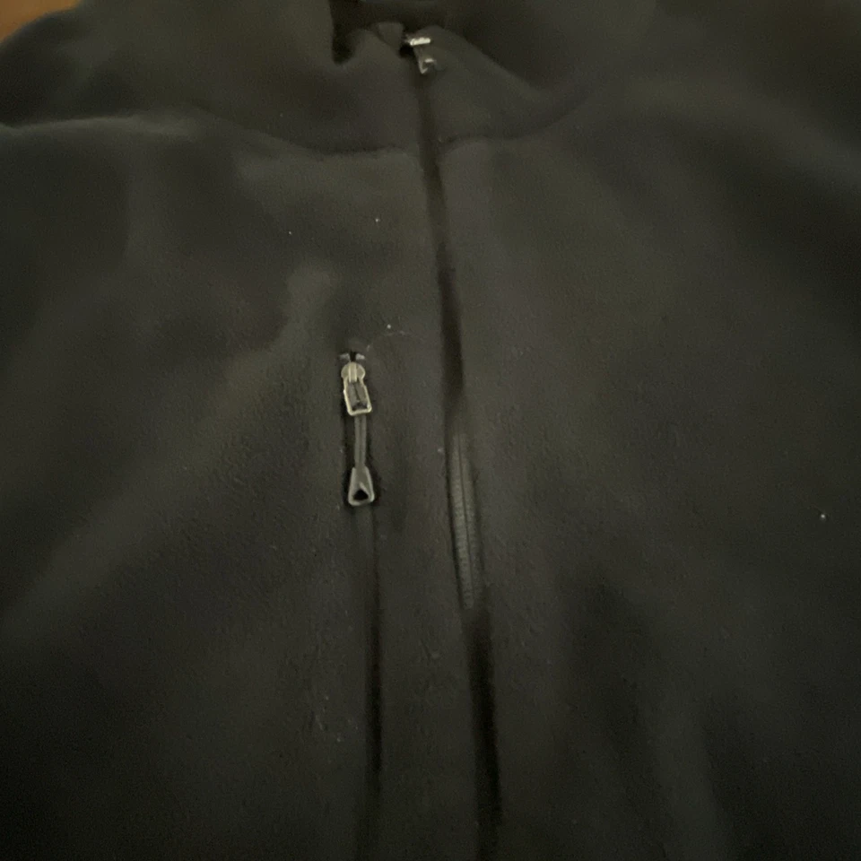 Chaleco Polo Ralph Lauren Hombre Negro Rendimiento 3xlt Alto Cremallera Completa Foto 2 de 4