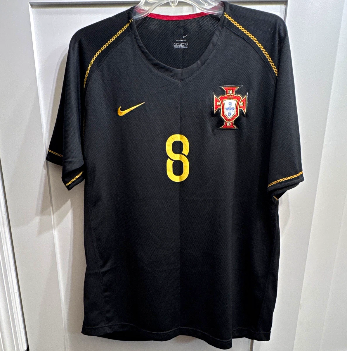 Nike Portugal Black National Team Soccer Fan Apparel & Souvenirs