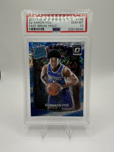 De'Aaron Fox 2017 Panini Donruss Optic Rated Rookie