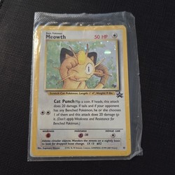 Meowth Black Star Promo #10 Holo (Game Boy Promo 2000)
