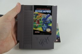 Cyber Stadium Series: Base Wars (Nintendo, 1985 NES) Box & Cartridge - Tested