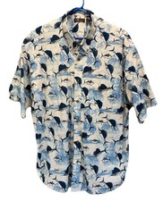 Cafe  Luna Swordfish Blue/WhiteShort Sleeve B...