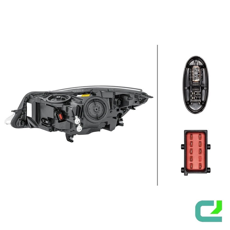 Hauptscheinwerfer rechts 12 V D3S LED HELLA für u.a. OPEL Insignia A - Bild 2 von 4