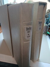 Berlin-Sammlung postfrisch 1950 bis 1990 in zwei Lindner Falzlos Alben