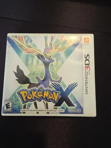 Pokemon X Nintendo 3DS Game Manual Included, Original Case