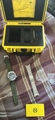 Spinnaker Boettger Olive Green Wristwatch