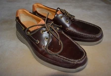 Sperry Gold Cup Deck Shoes - Mens 11.5  Dark Brown Leather  Preowned vs NWOT?