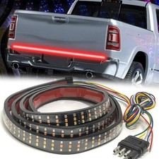 LED Tailgate Light Bar 60 Inch Triple Row Tail Light bar for Pickup Trailer